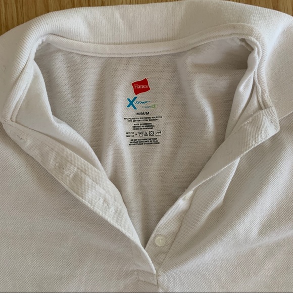 Collar Layering Top for Crewnecks White - Picture 2 of 2